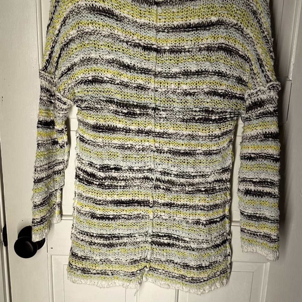 Anthropology Free People Marked Songbird Chunky Knit Sweater size XS - Picture 3 of 13